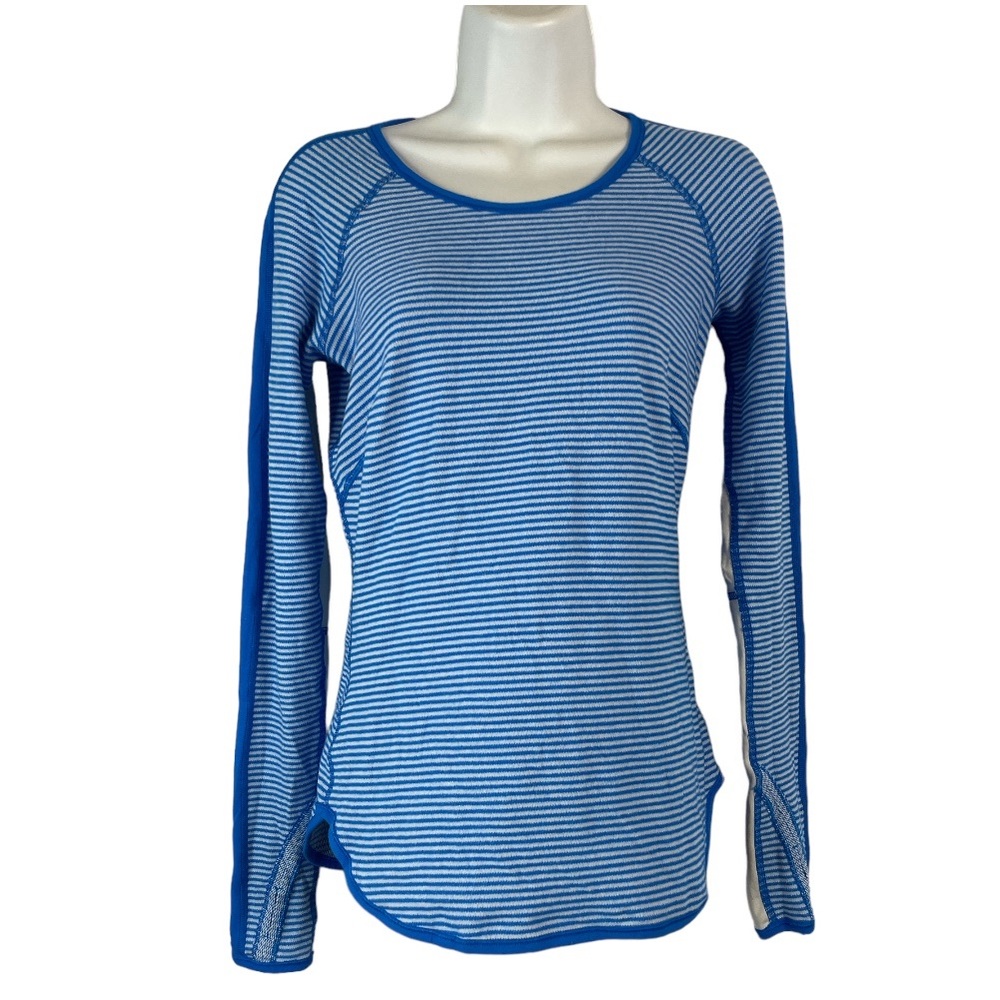Lululemon Runder Under Long Sleeve Reversible Size 4